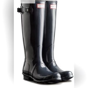 Hunter Women’s Original Tall Gloss Rain Boots - Size W9